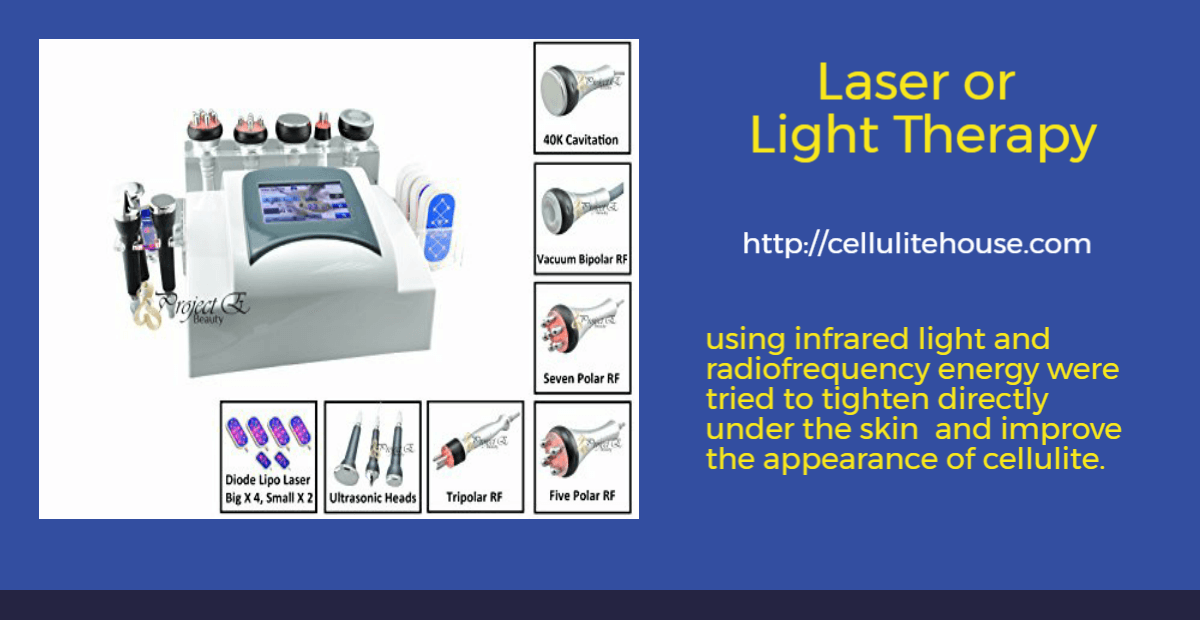 Laser or Light Therapy -Latest massage technology 4 from Cellulite House