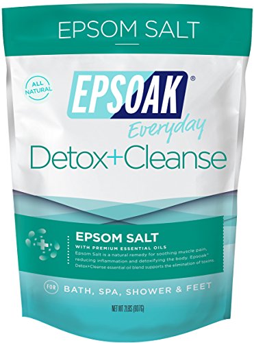 Detox + Cleanse Bath Salts for cellulite