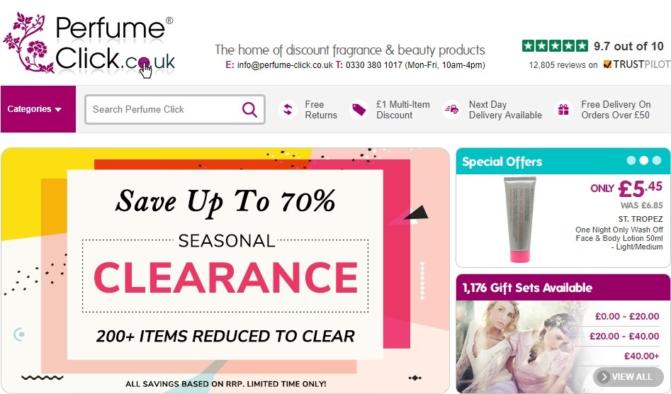Perfume Click Clearance Sale